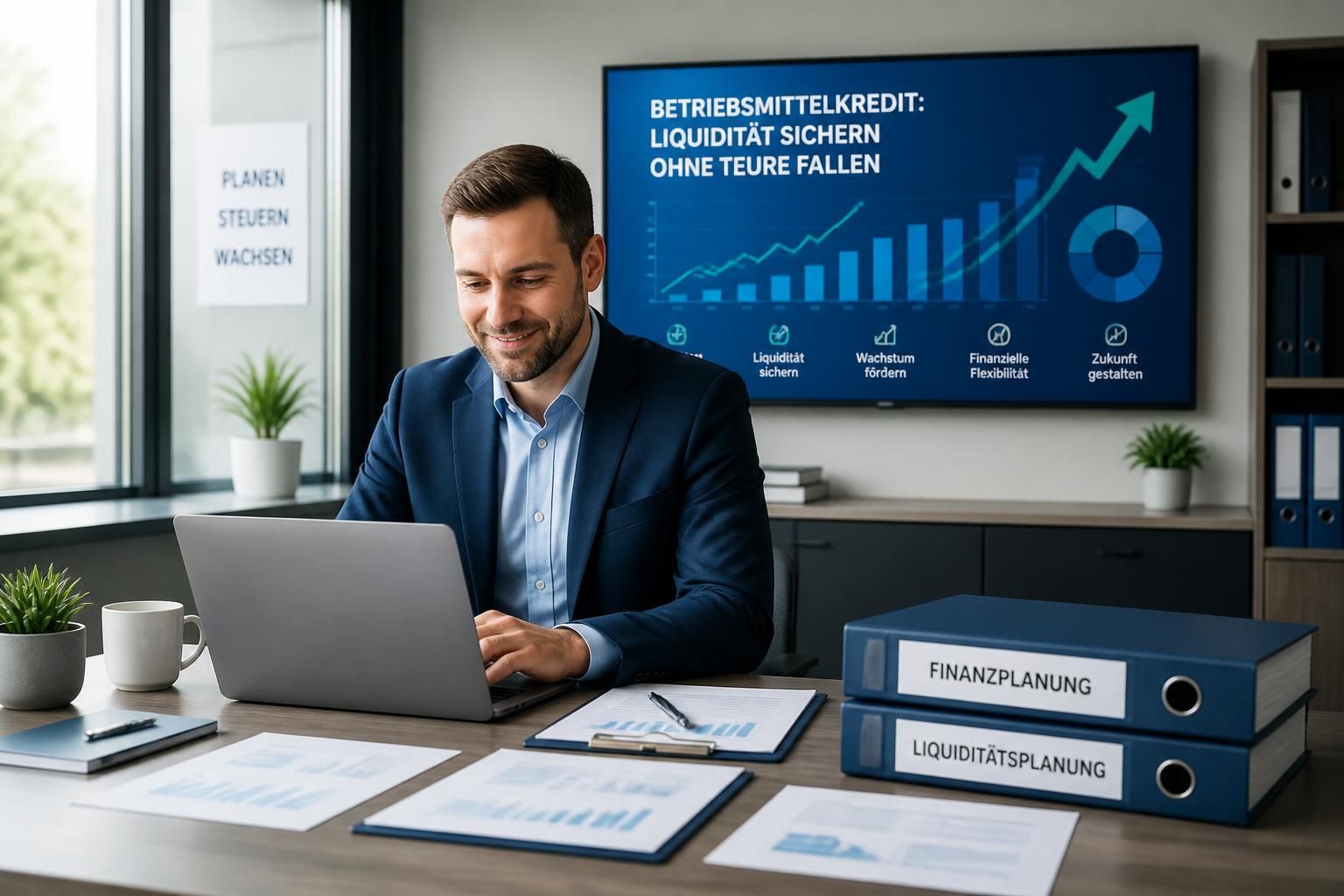 Betriebsmittelkredit: Liquidität sichern ohne teure Fallen